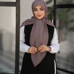 روسری نخی مدل نیلا موکا