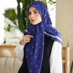 روسری نخی مدل تیام