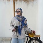 روسری نخی مدل نورا