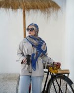 روسری نخی مدل نورا