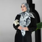 روسری نخی مدل خاطره