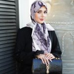 روسری ابریشم مجلسی توییل مدل گوچی یاسی