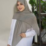 روسری نخی مدل ثنا موکا