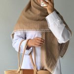 روسری وال نخ نسکافه