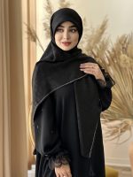 روسری پتینه دور نگین مشکی