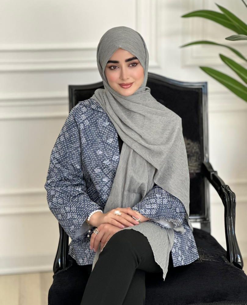 شال طرحدار مجلسی مدل لمه طوسی