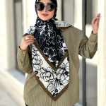 روسری نخی مدل لنا