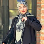 روسری نخی مدل صبا