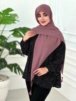 روسری پلیسه نخی کالباسی