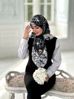 روسری نخی مدل لنا قواره 110 - Image 2