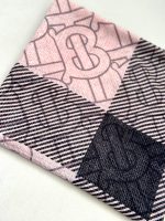 روسری نخی مدل باربری صورتی - Image 3