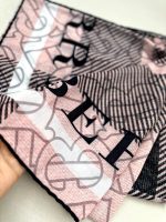 روسری نخی مدل باربری صورتی - Image 2