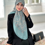 روسری نخی مدل فیروزه