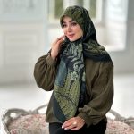 روسری نخی مدل جانا قواره ۱۱۰