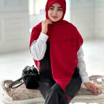 روسری آرامش قرمز