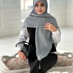 روسری آرامش طوسی