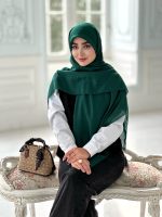 روسری آرامش سبز زمردی