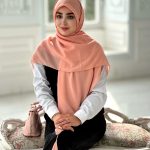روسری آرامش گلبهی