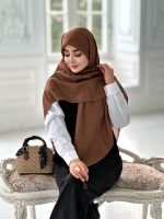 روسری آرامش شکلاتی - Image 2