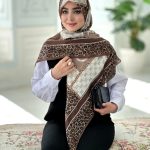 روسری نخی مدل گیتی
