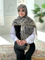 روسری نخی مدل ترمه (جامانده) - Image 2