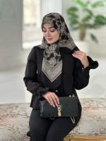 روسری مشکی کد002