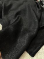 روسری نخ ابریشم ژاکارد مشکی مدل گوچی - Image 2