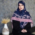 روسری نخی  مدل ثمین