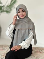 روسری ابریشم نخ ژاکارد مجلسی مدل روناک - Image 8