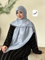 روسری نخ ابریشم ژاکارد مجلسی مدل رز - Image 7