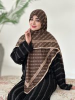 روسری نخی لمه دار مدل جی وان - Image 4
